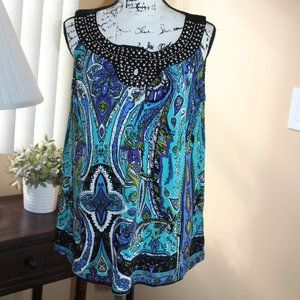 By Design - Women's Sleeveless Casual Top - Size XL